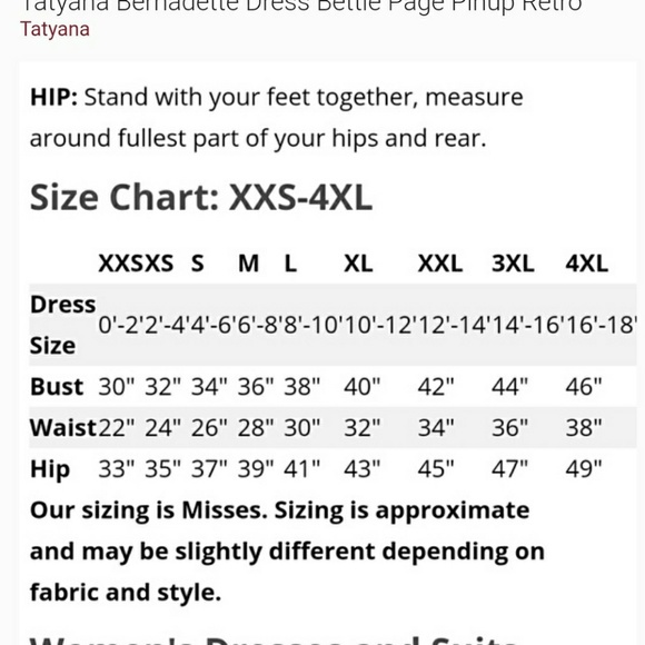 NWT Bettie Page Jazmin wiggle dress sz XL Red - Picture 7 of 7